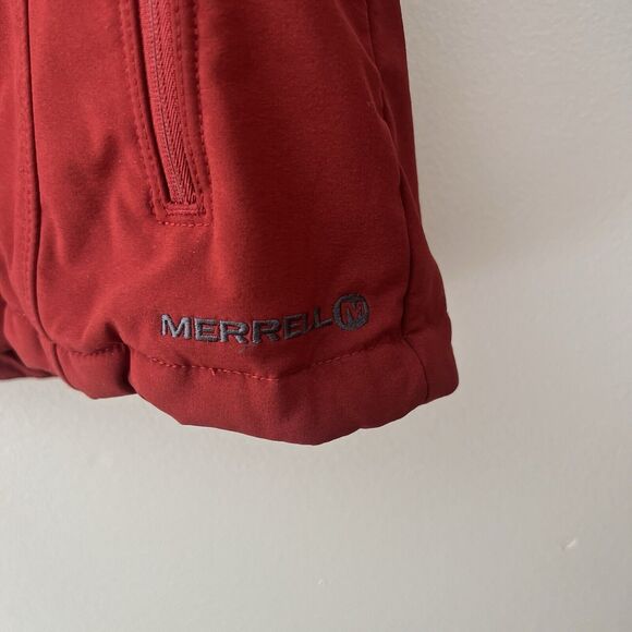 Merrell Opti Shell Opti Warm Coat/Jacket Women's Small Burgundy - Picture 5 of 15